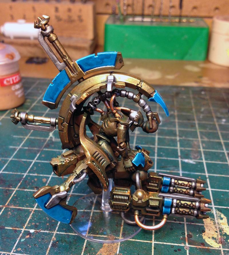 Necrons Tomb Blade Warhammer 40000 Work In Progress Necron Tomb Blade Wip2 Color Test 0256